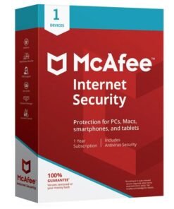 McAfee Internet Security 1 device / 1 Year