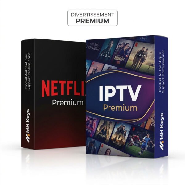 Netflix Premium + IPTV Premium | Pack Divertissement Ultime